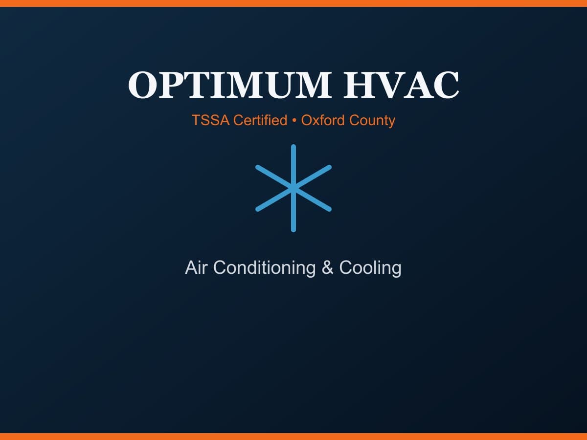 Dino inspecting an evaporator coil during HVAC repair — Optimum HVAC
